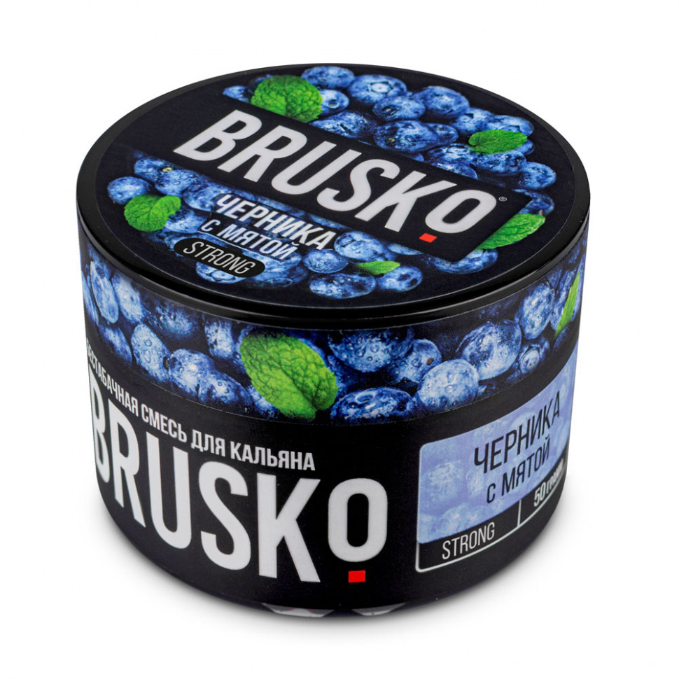 Brusko 50гр Strong Черника с мятой