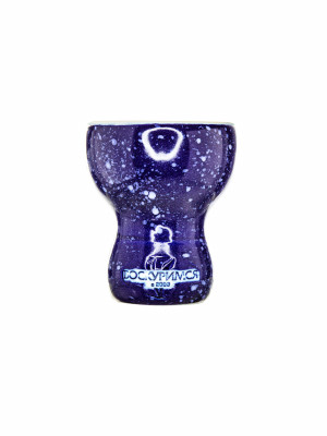 Чаша Воскуримся (Кобальт с белой крошкой)