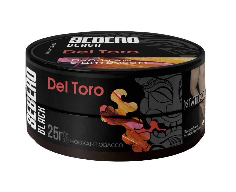 Sebero Black 25гр Del Toro