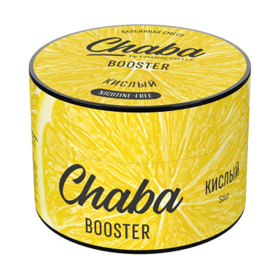 Chaba Booster 50гр Nicotine Free - Кислый