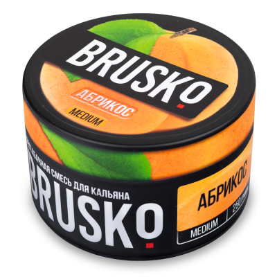 Бестабачная смесь BRUSKO 250гр Medium Абрикос