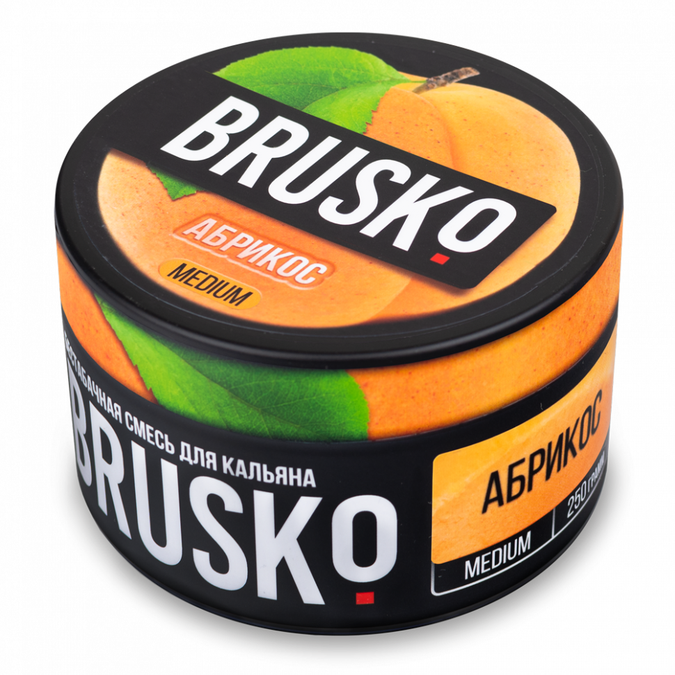 Бестабачная смесь BRUSKO 250гр Medium Абрикос