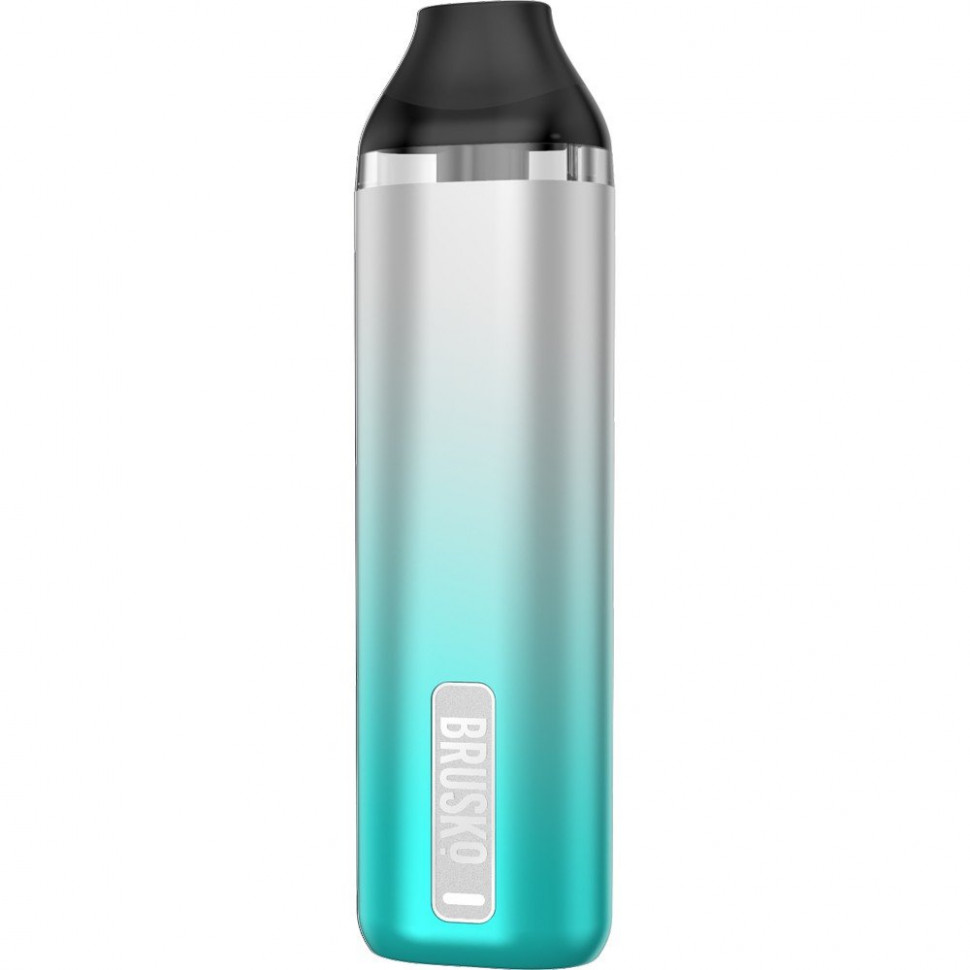 Pod набор Brusko Feelin Mini 750 mAh, Бело-бирюзовый градиент