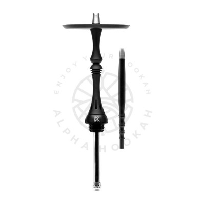 Кальян Alpha Hookah Kappa - Black Matte (черный матовый)