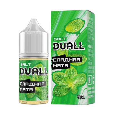 DUALL SALT hard  Сладкая мята 30ml