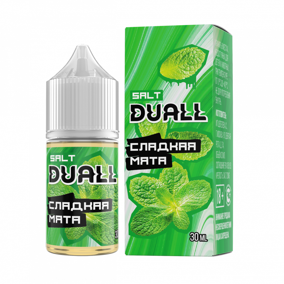 DUALL SALT hard  Сладкая мята 30ml