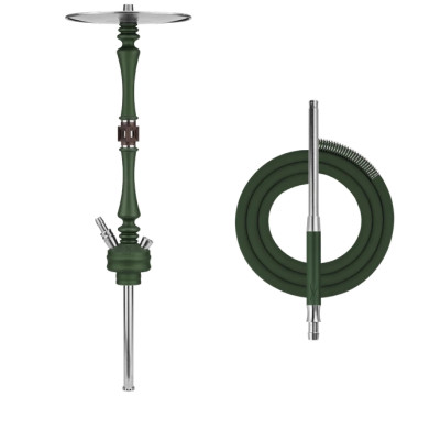 Кальян Hoob Mars British Green (Без колбы, фурнитура сталь)