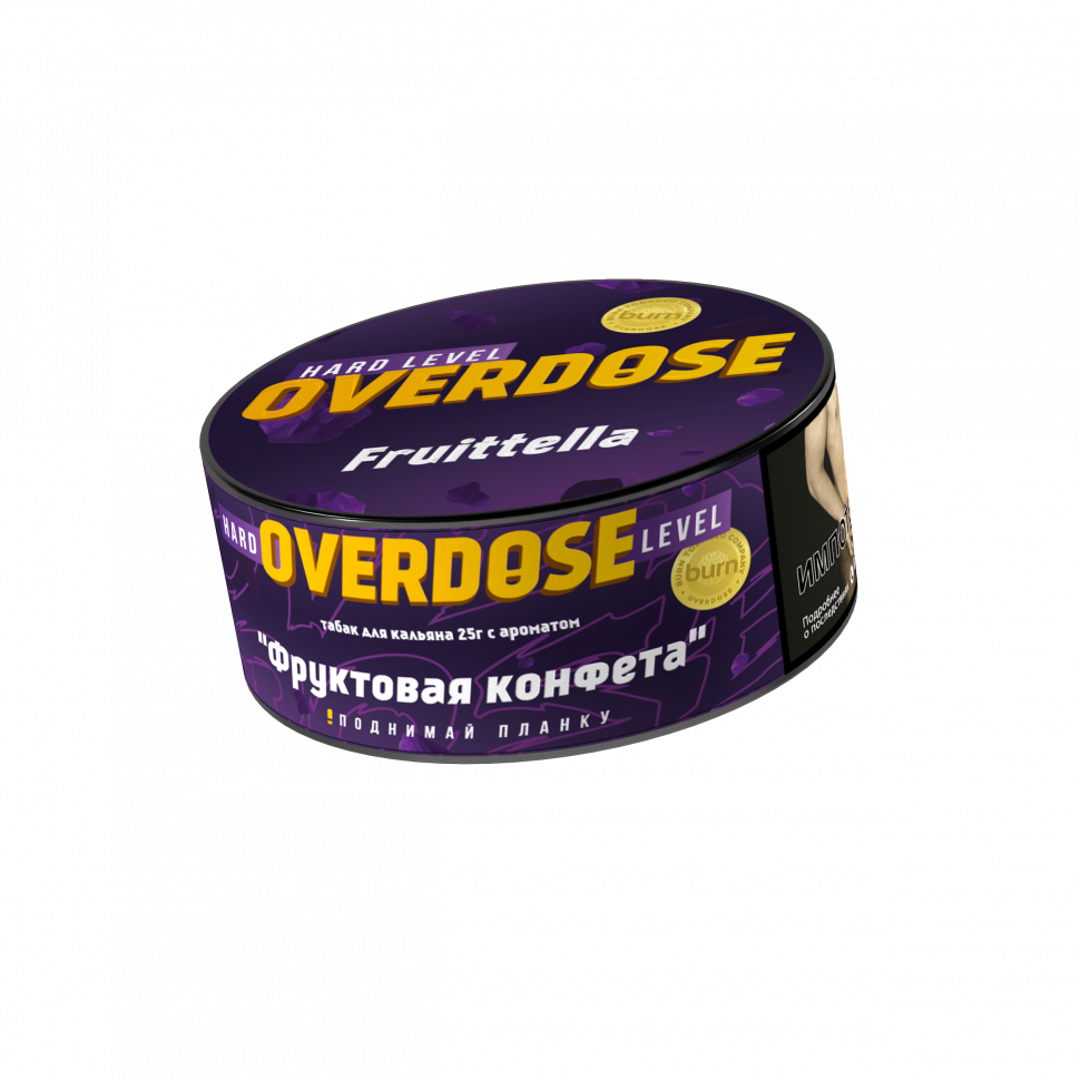 Overdose 25гр Fruttella (Фруктовая конфета)