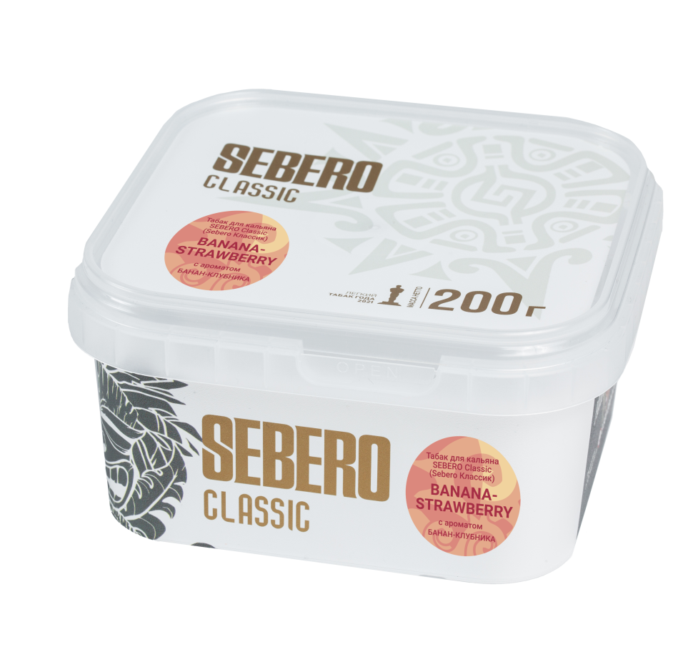 Sebero Classic 200гр Banana - Strawberry (Банан–клубника)