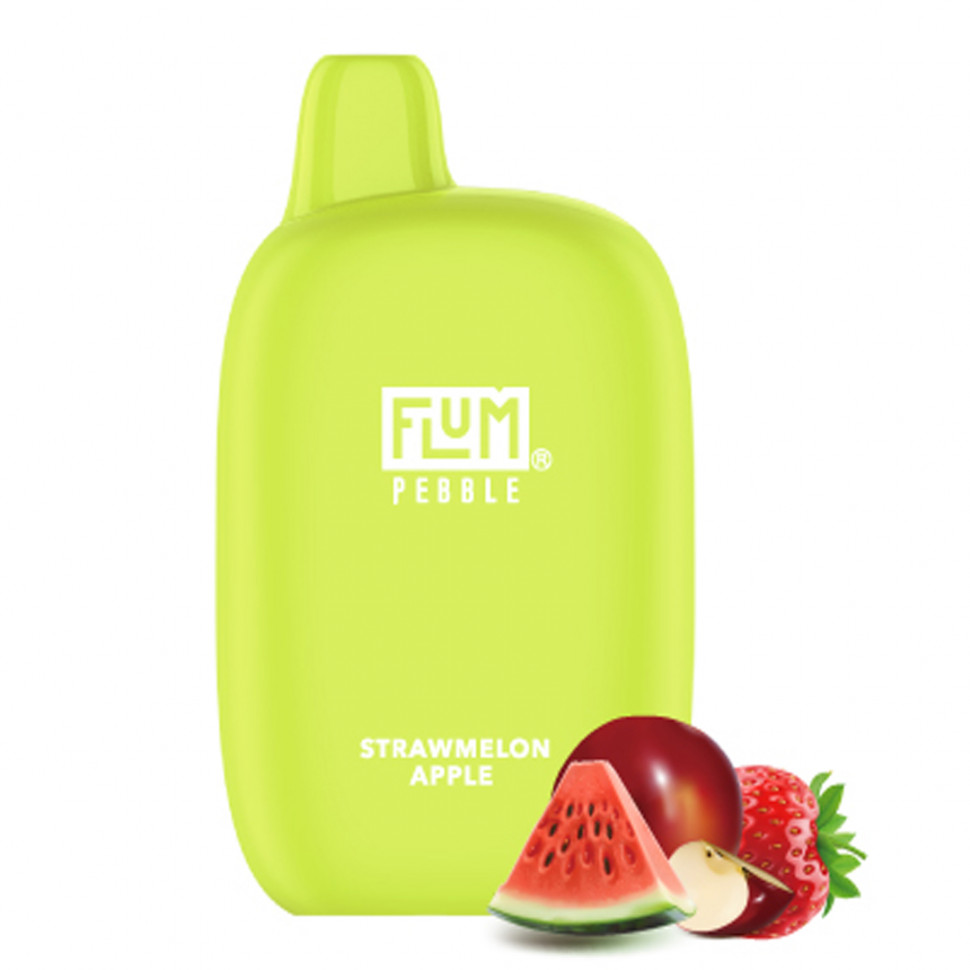 ЭС Flum Pebble 6000 Strawmelon Apple