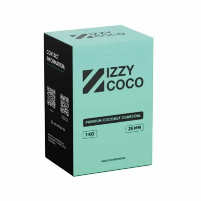 Уголь IZZY COCO 25мм 72шт