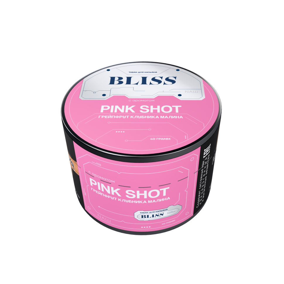 Bliss 40гр Pink Shot