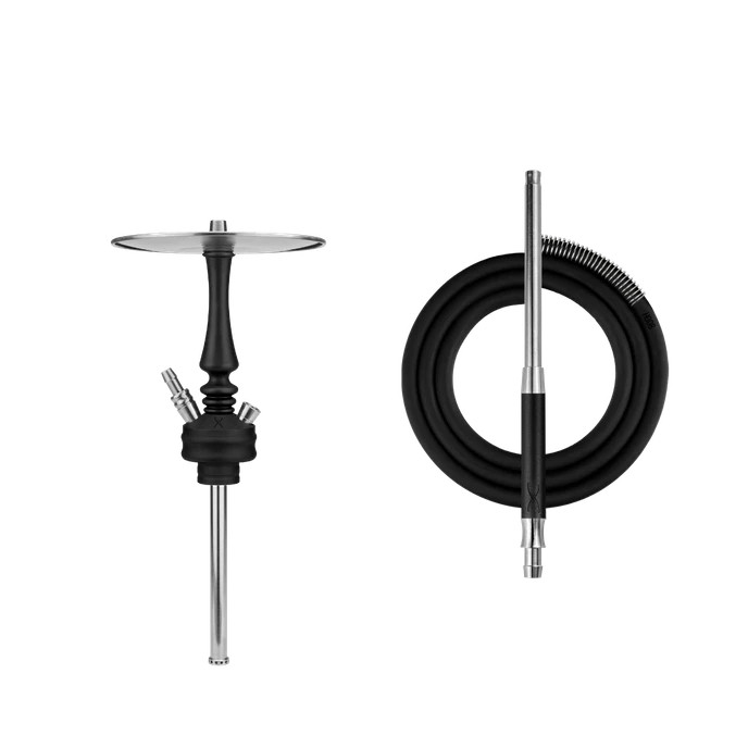 Кальян Hoob Mars Mini Black (Без колбы, Фурнитура сталь)