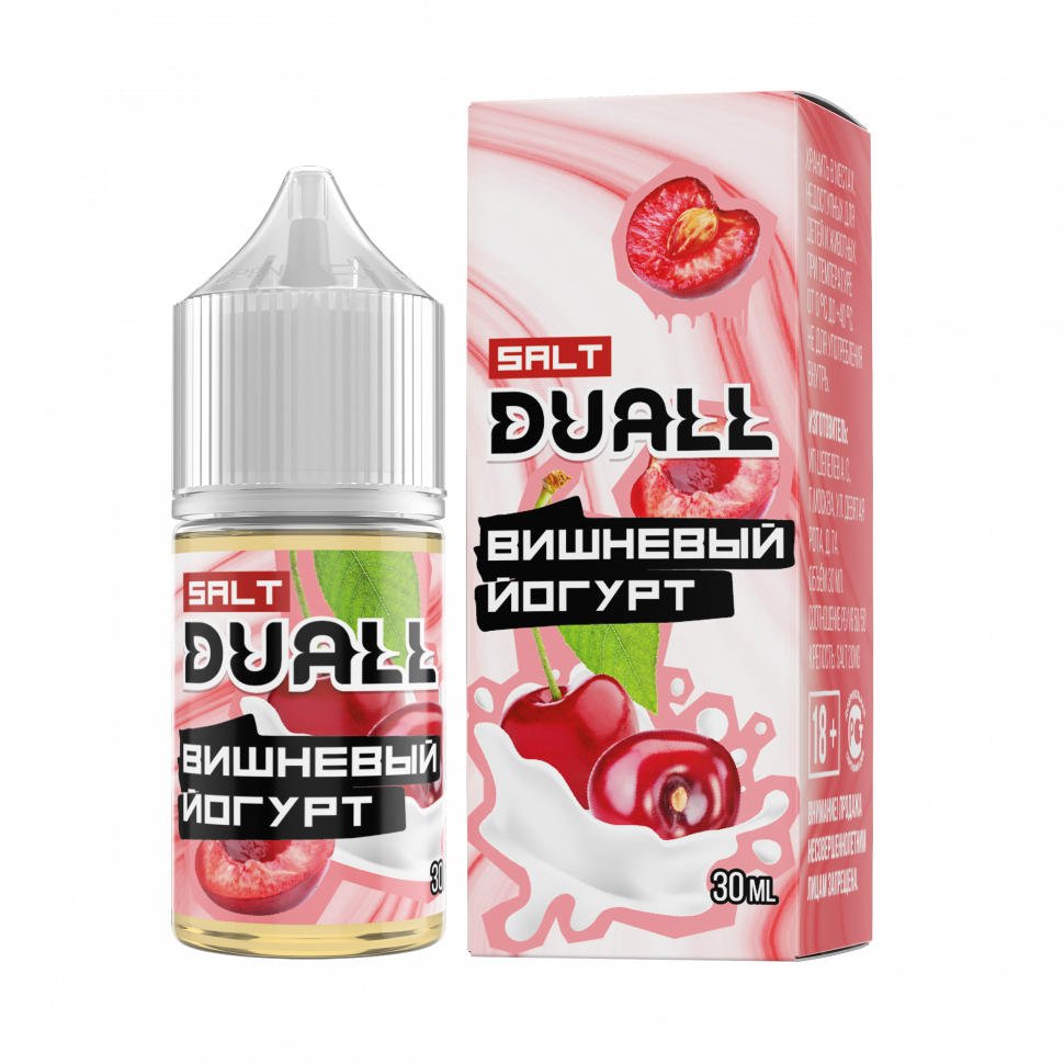 DUALL SALT hard  Вишнѐвый йогурт 30ml