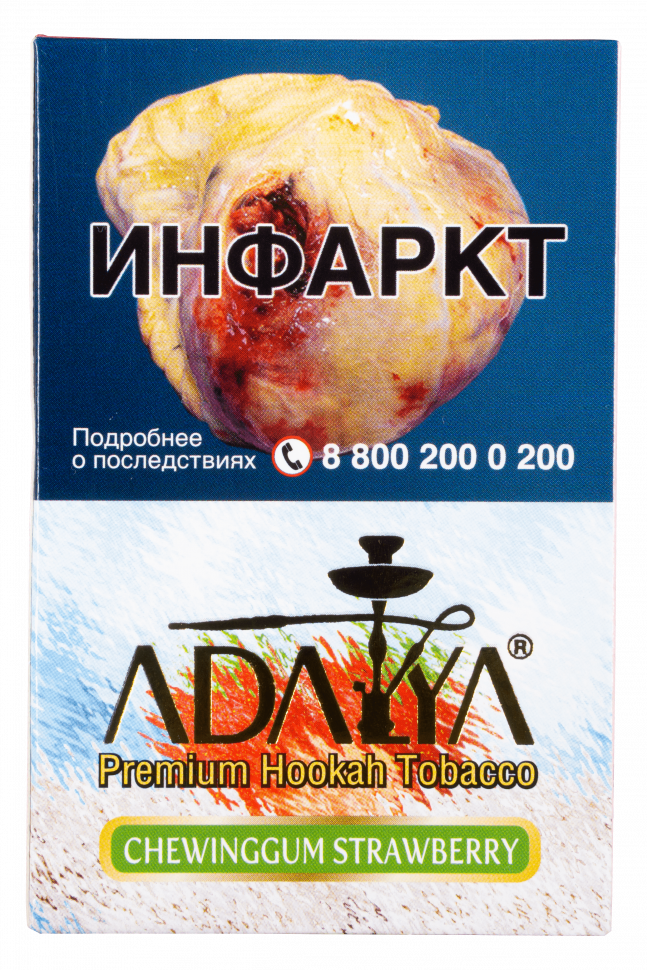 Adalya 50гр Chewinggum Strawberry