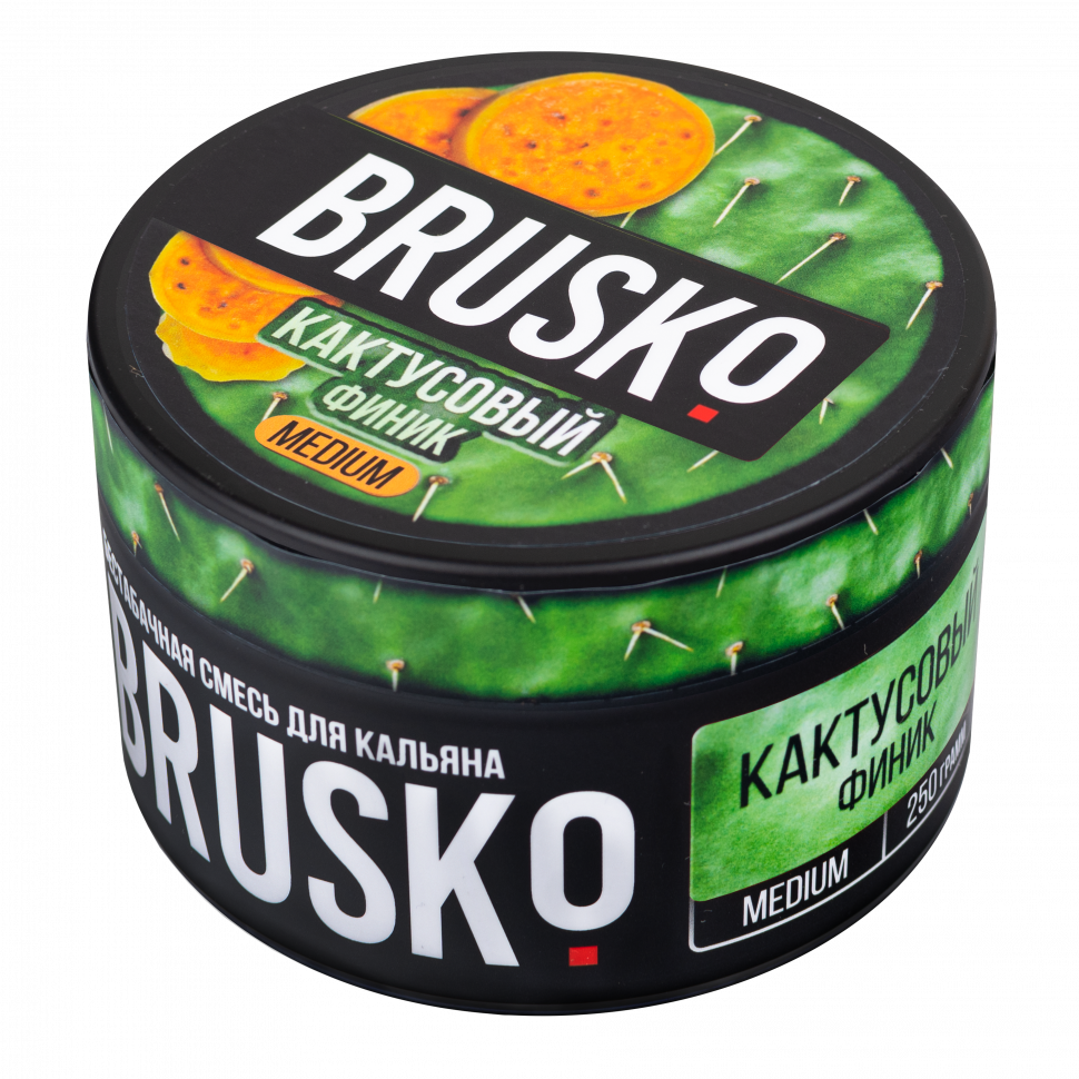 Бестабачная смесь BRUSKO 250гр Medium Кактусовый финик