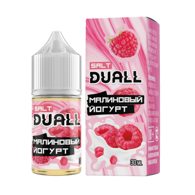 DUALL SALT hard  Малиновый йогурт 30ml