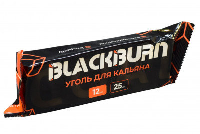 Уголь BlackBurn 25мм 12шт