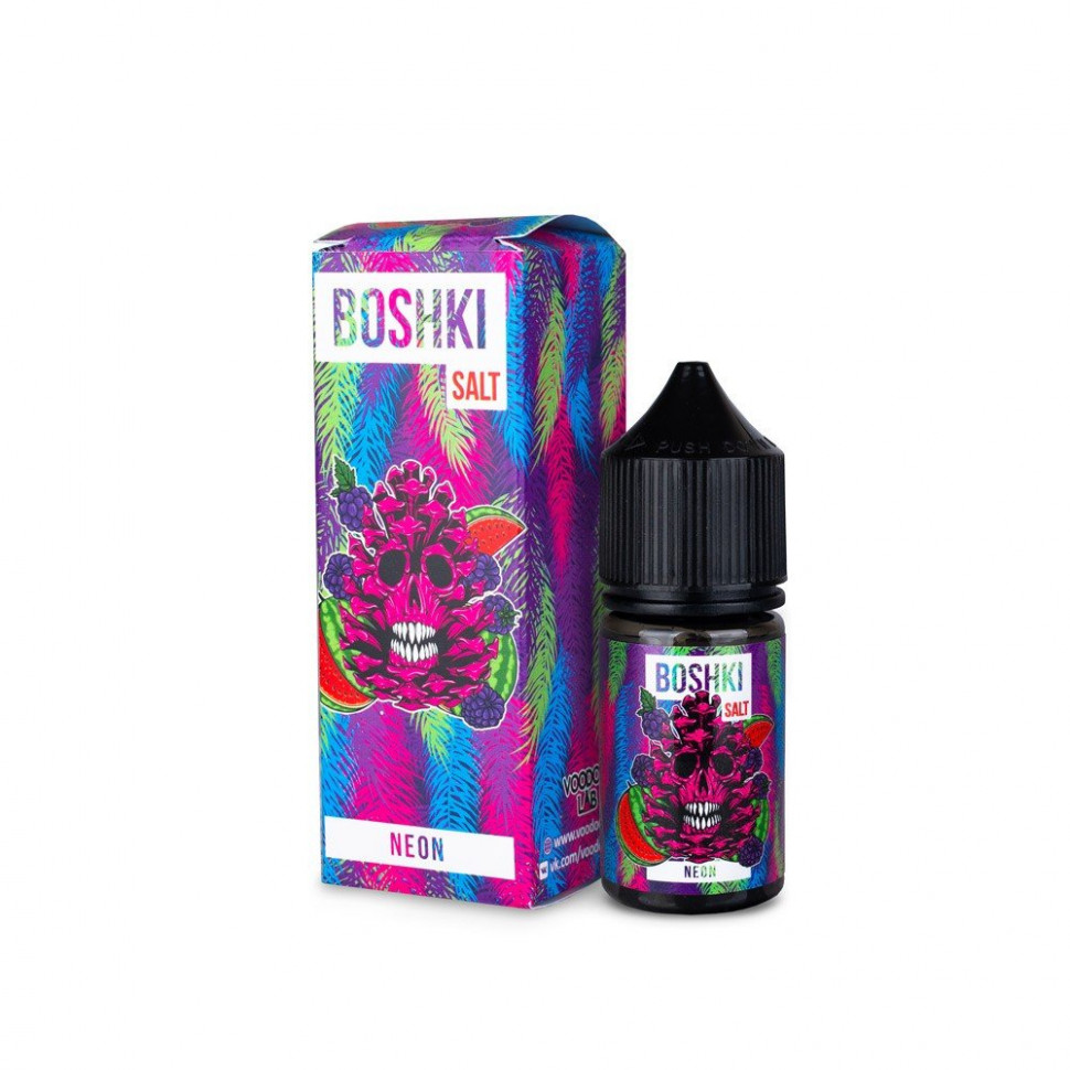 Жидкость Boshki Salt 30 мл NEON 45 mg