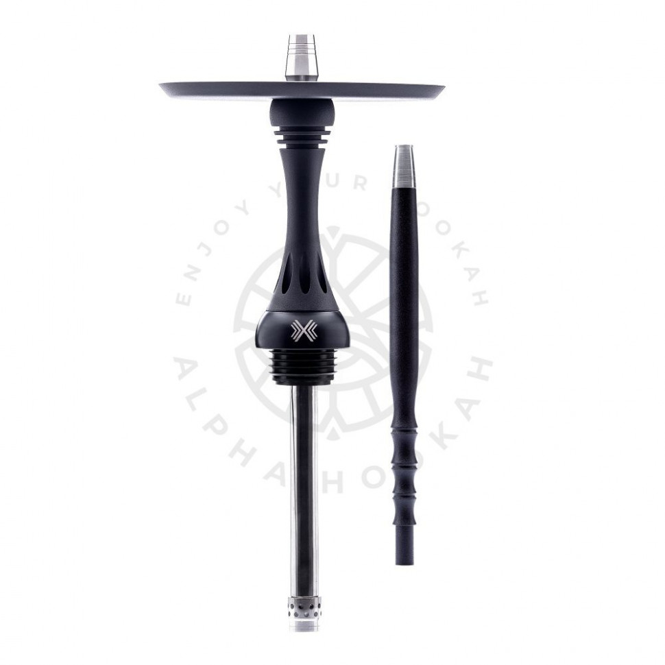 Кальян Alpha Hookah X - Black matte (Черный матовый)
