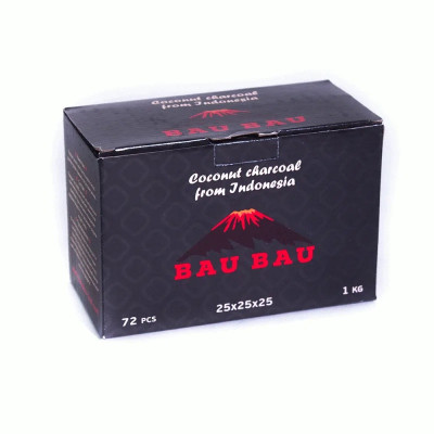 Уголь Bau Bau 25мм 72шт
