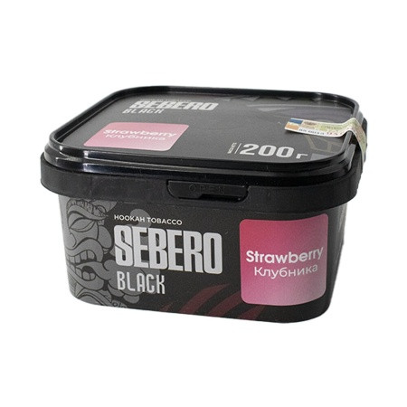 SEBERO Black 200гр Strawberry