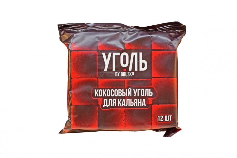 Уголь Brusko (маленькая упаковка) 25 мм 12 куб