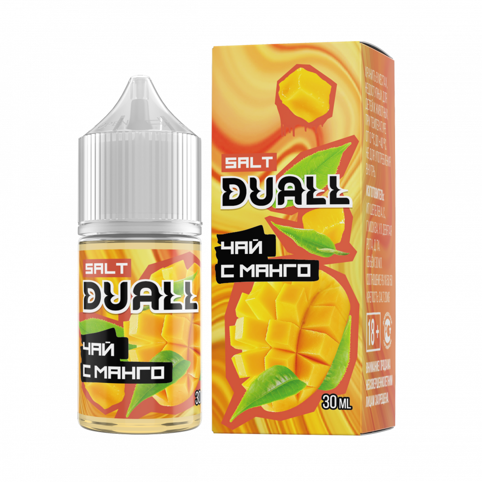 DUALL SALT hard  Чай с манго 30ml