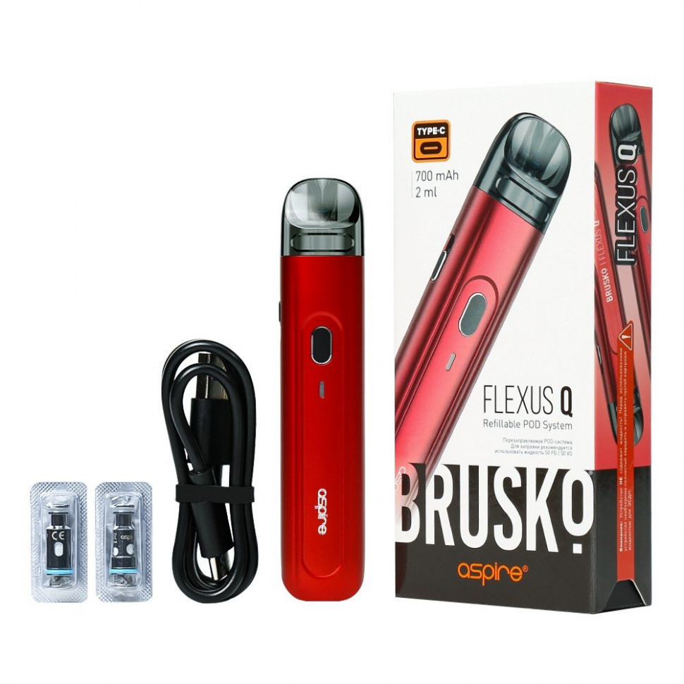 Pod набор Brusko Flexus Q Красный