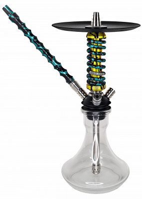 Кальян MAMAY CUSTOMS - Coilovers Micro (Rick&Morty) (Шахта,мундштук)