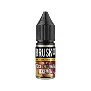 Жидкость BRUSKO Ultra 10 мл 35 мг Тост с ягодным джемом