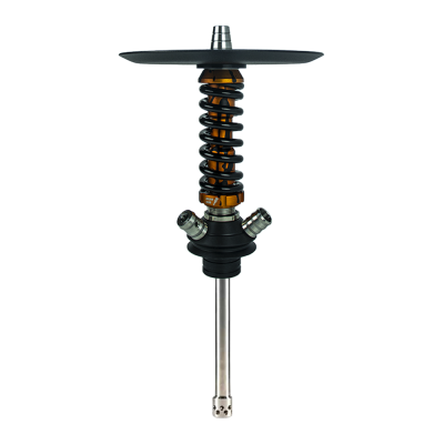 Кальян MAMAY CUSTOMS - Coilovers Micro (Золотой сплеш) (Шахта,мундштук)