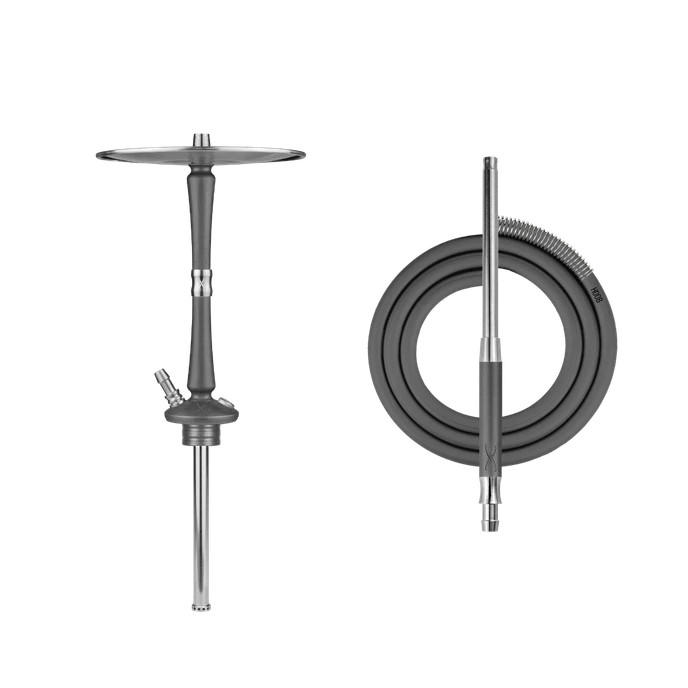 Кальян Hoob GO Space Grey (Без Колбы, фурнитура сталь)