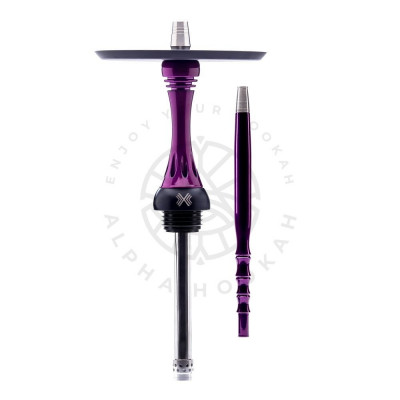 Кальян Alpha Hookah X - Purple (Фиолетовый лак)