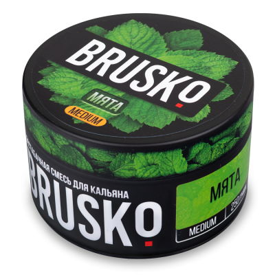 Бестабачная смесь BRUSKO 250гр Medium Мята