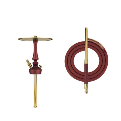 Кальян HOOB - Mars Pro Mini Rew Wine (Без колбы, Фурнитура золото)