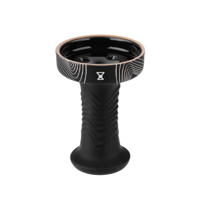 Чаша ALPHA HOOKAH - Wave Killer (Cenote Black)