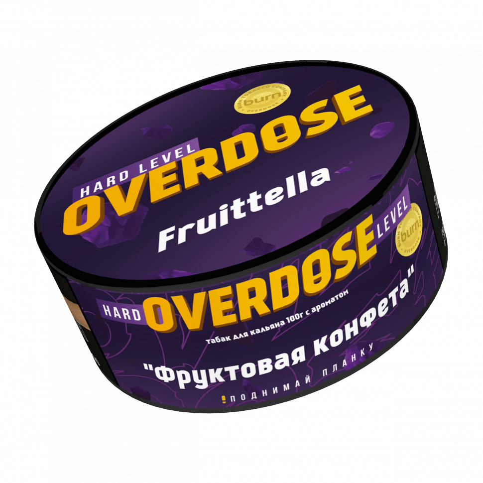 Overdose 100гр Fruttella (Фруктовая конфета)