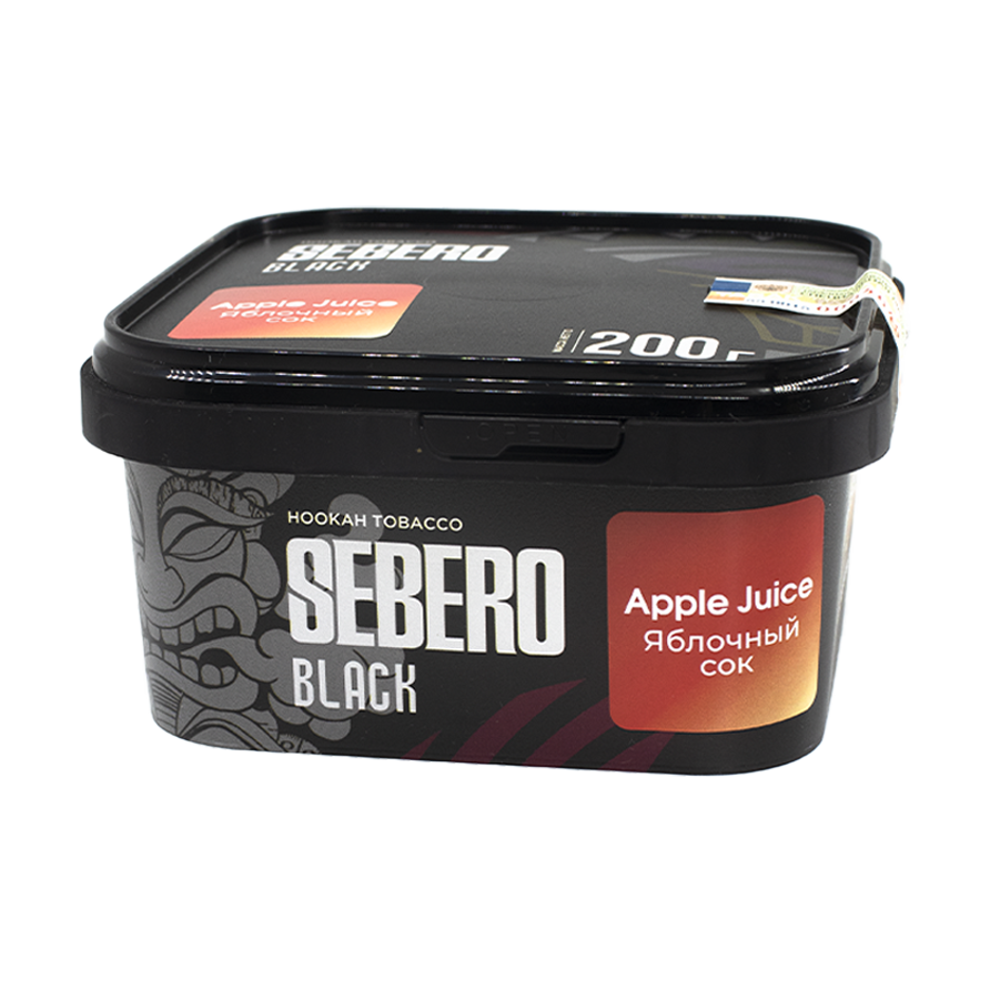 SEBERO Black 200гр  Apple Juice (Себеро Яблочный сок)