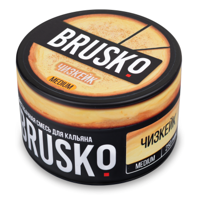 Бестабачная смесь BRUSKO 250гр Medium Чизкейк