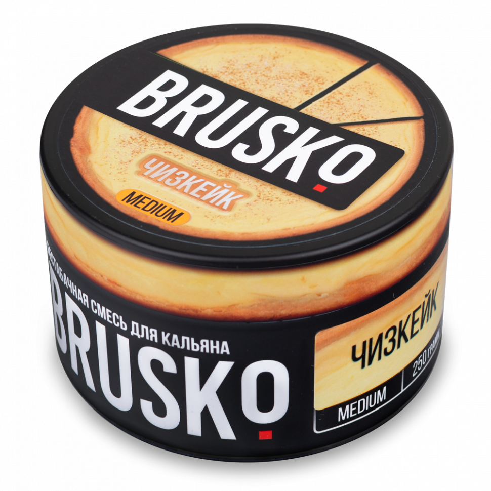 Бестабачная смесь BRUSKO 250гр Medium Чизкейк