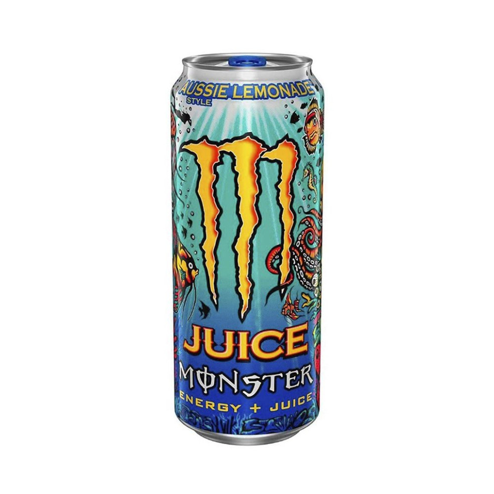 Энергетический напиток (мрк) Monster 500 мл Aussie Lemonade