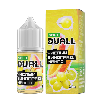 DUALL SALT hard  Кислый виноград, манго 30ml