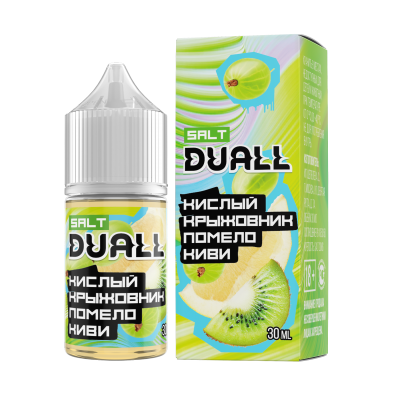 DUALL SALT hard  Кислый крыжовник, помело, киви 30ml