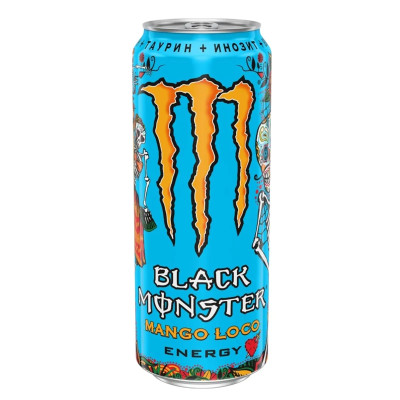 Энергетический напиток (мрк) Monster 500 мл Mango Loco
