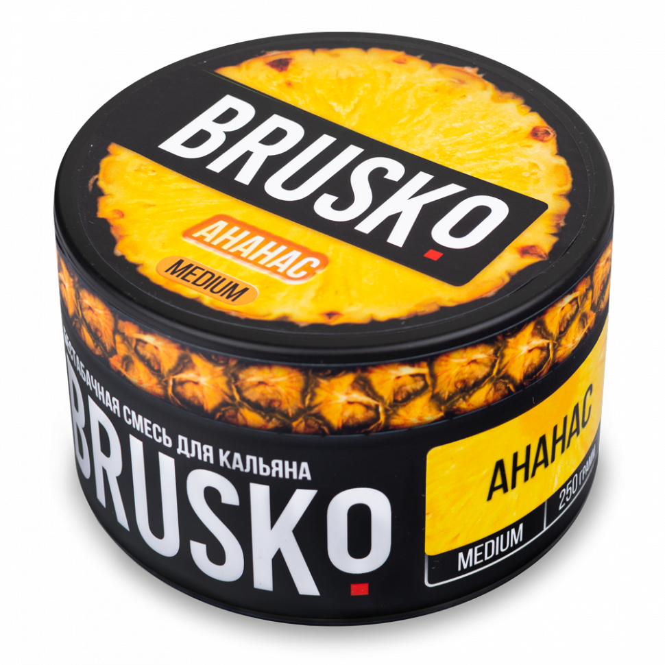 Бестабачная смесь BRUSKO 250гр Medium Ананас