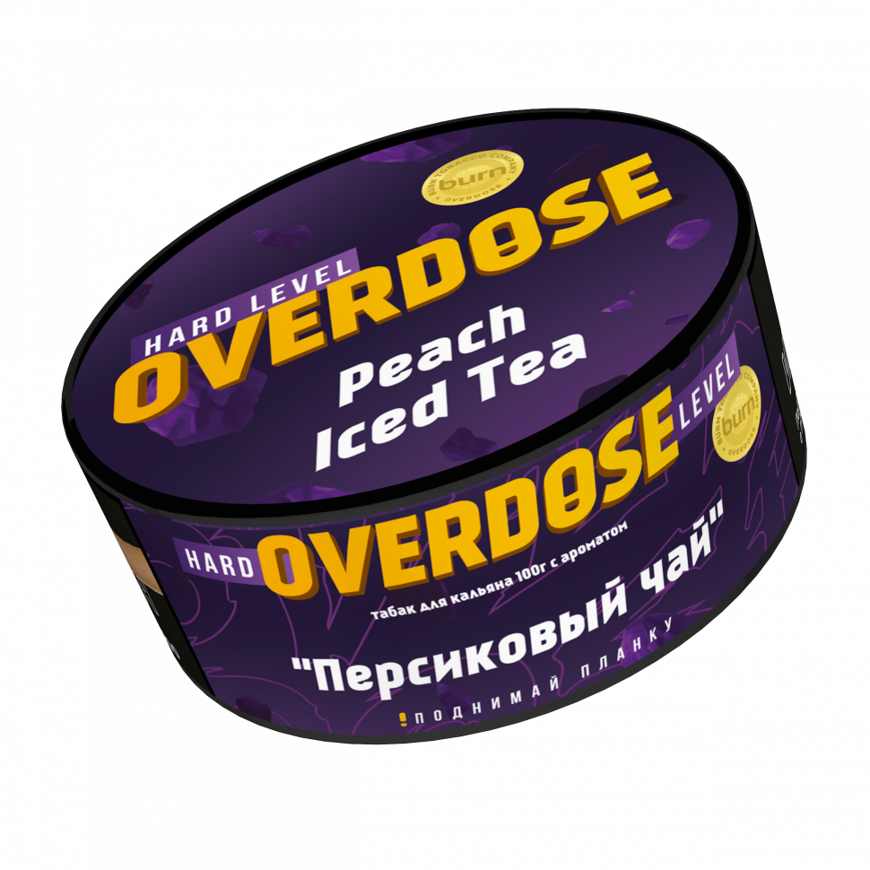 Overdose 100гр Peach Iced Tea (Персиковый чай)
