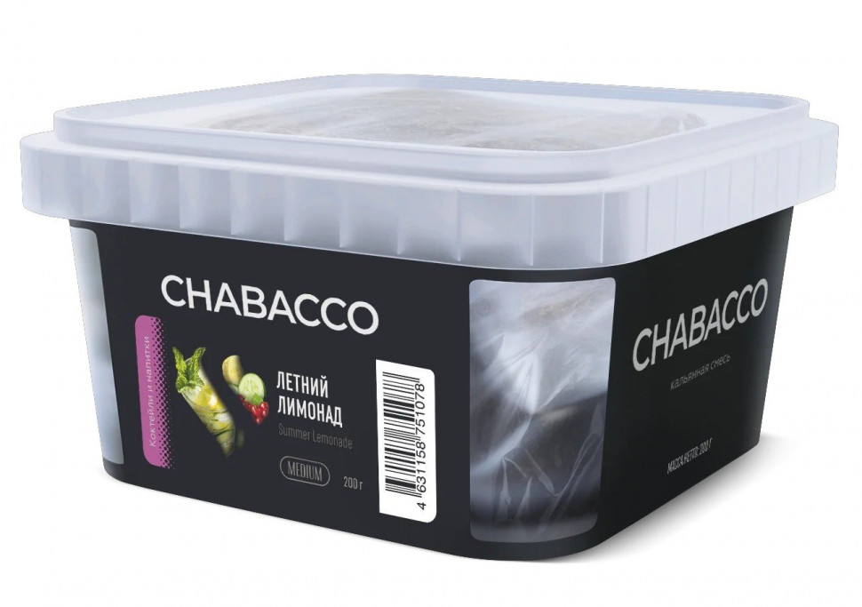 Chabacco 200гр (Medium) Summer Lymonade