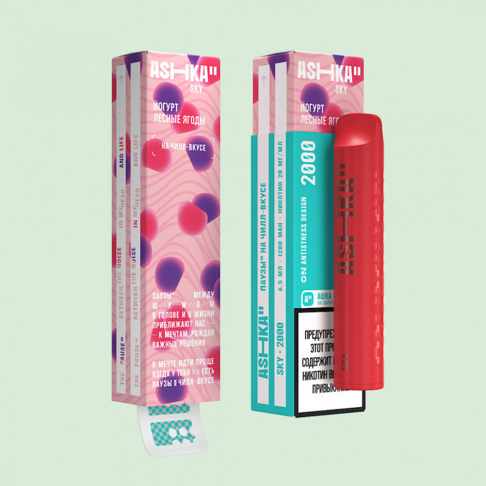 ASHKA SKY(2000) - Йогурт лесные ягоды