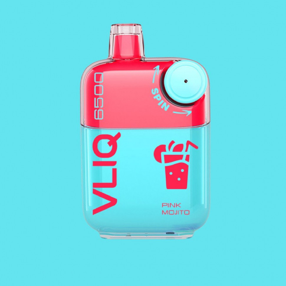 ЭС VLIQ SPIN 6500 Розовый Мохито